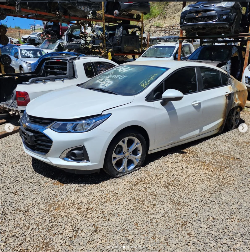 Sucata Chevrolet Cruze 1.4 Turbo 2020 153cvs Automático — imagem 1